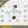 Сварочный инвертор Hugong Wave 315D III AC/DC (с БЖО и тележкой)