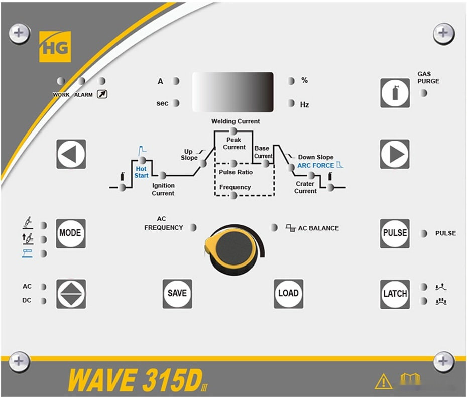 Сварочный инвертор Hugong Wave 315D III AC/DC (с БЖО и тележкой)