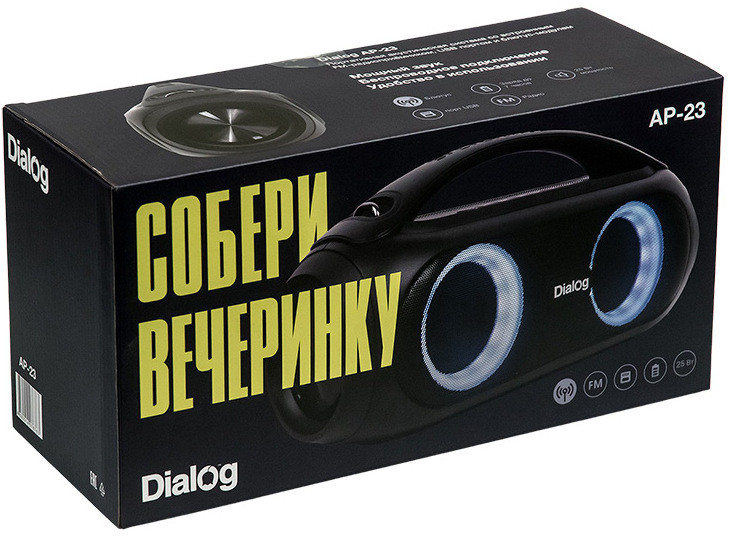 Портативная акустика DIALOG AP-23