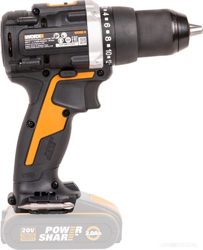 Дрель-шуруповерт Worx WX102.9 (без АКБ)