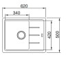 Кухонная мойка Franke BFG 611C оникс