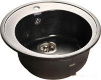 Кухонная мойка GranFest GF-R510 (черный)