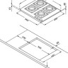 Варочная панель Korting HG 630 CTSN