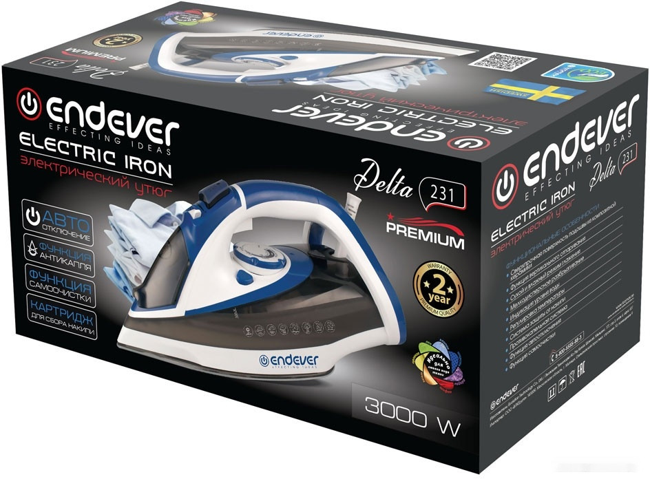 Утюг Endever Delta-231