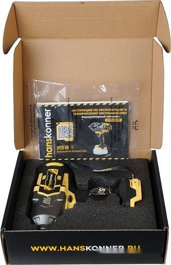 Гайковерт Hanskonner HCD18100S (без АКБ)