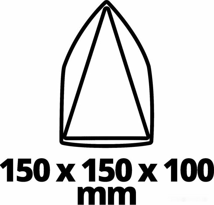 Шлифовальная машина Einhell TE-OS 18/150 Li Solo