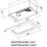 Вытяжка Meferi SMARTBOX60WH Light