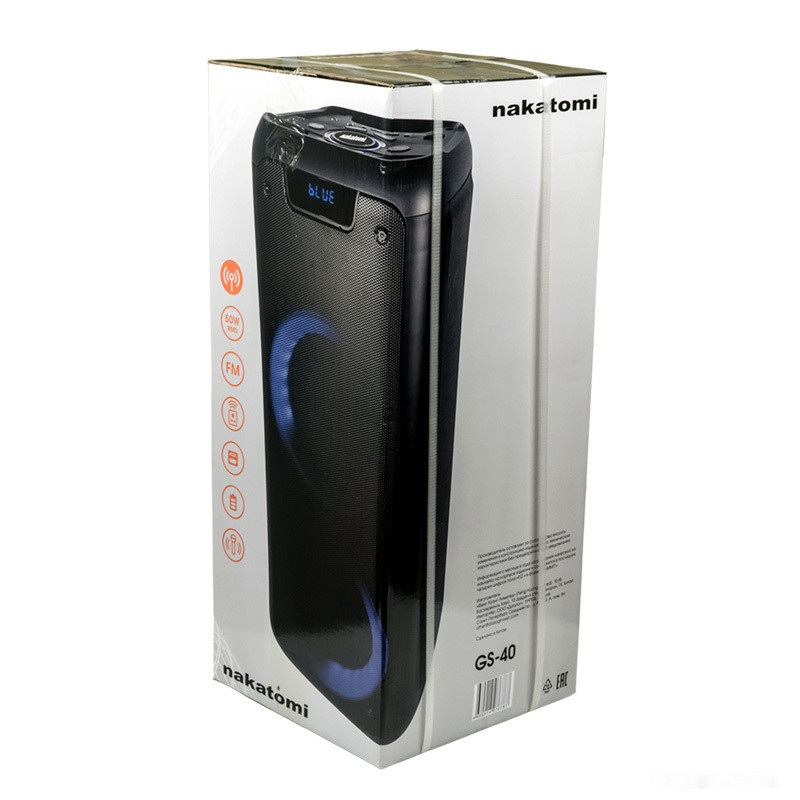Колонка для вечеринок Nakatomi GS-40