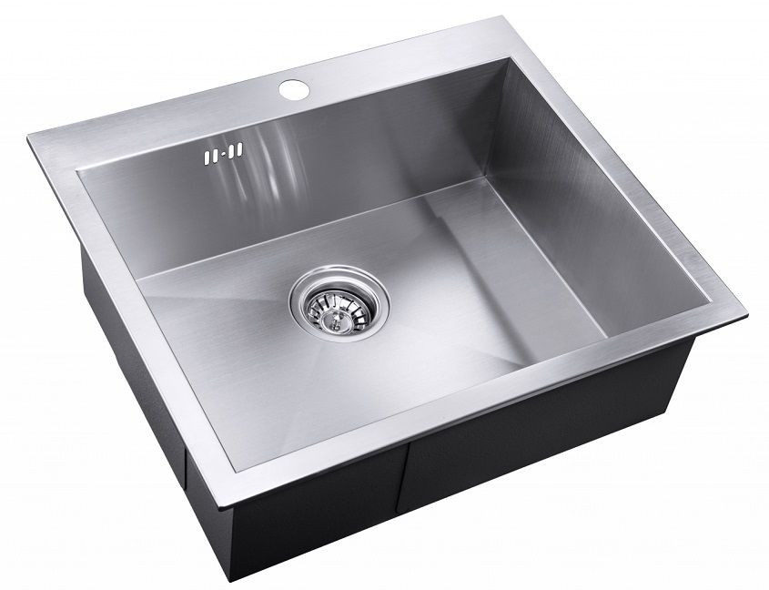 Кухонная мойка Zorg Steel Hammer SH X 5951 FLORA