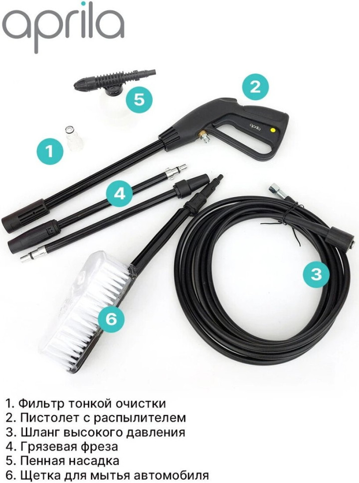 Мойка высокого давления Aprila G-130