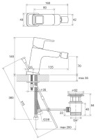 Смеситель Ravak 10° TD 055.00