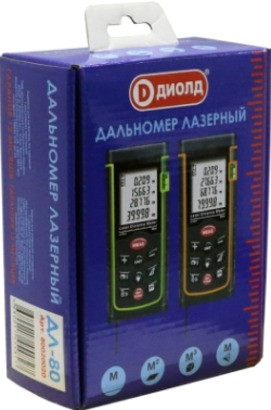 Лазерный дальномер ДИОЛД ДЛ-80