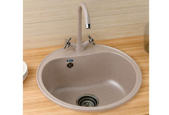 Смеситель Ulgran U-012 310 (СЕРЫЙ)