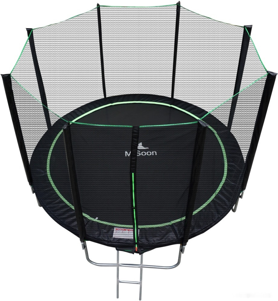 Батут MiSoon 366-12ft-Basic (внешняя сетка)
