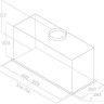 Вытяжка Elica Lane Sensor IX/A/72 PRF0188201
