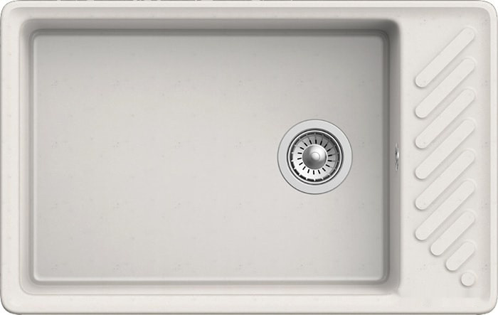 Кухонная мойка GranFest QUARZ GF-ZL51 (белый)