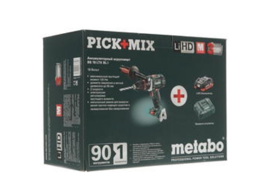 Винтовёрт  Metabo BS 18 LTX BL I