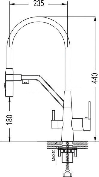 Смеситель Shevanik S278