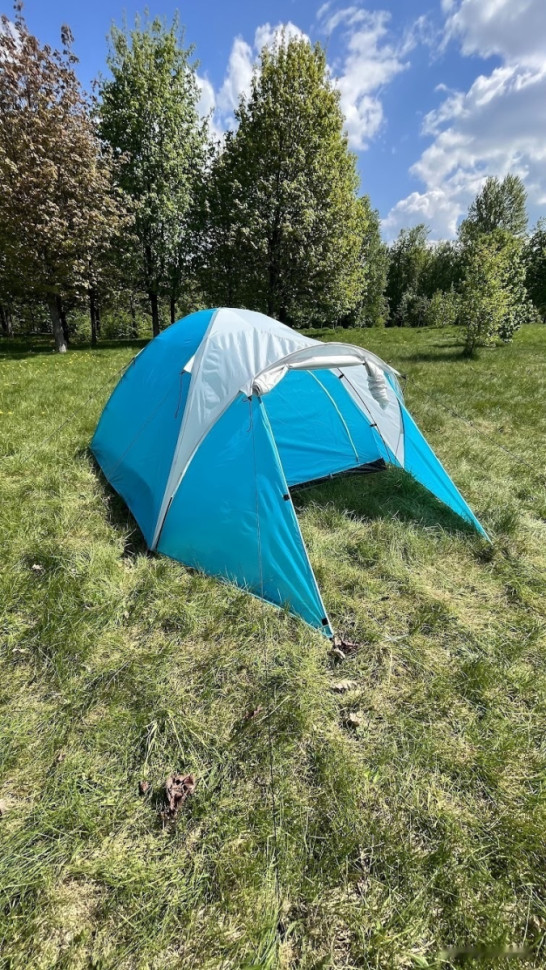 Палатка Calviano Acamper Acco 4 (бирюзовый)