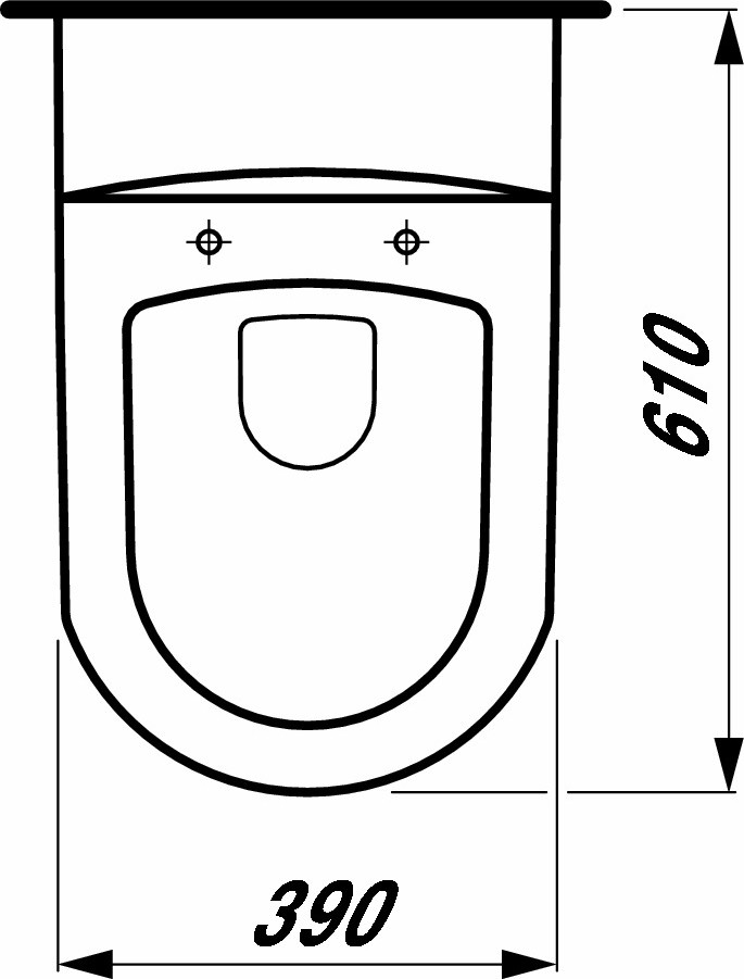 Унитаз Laufen Mylife 8209464000001