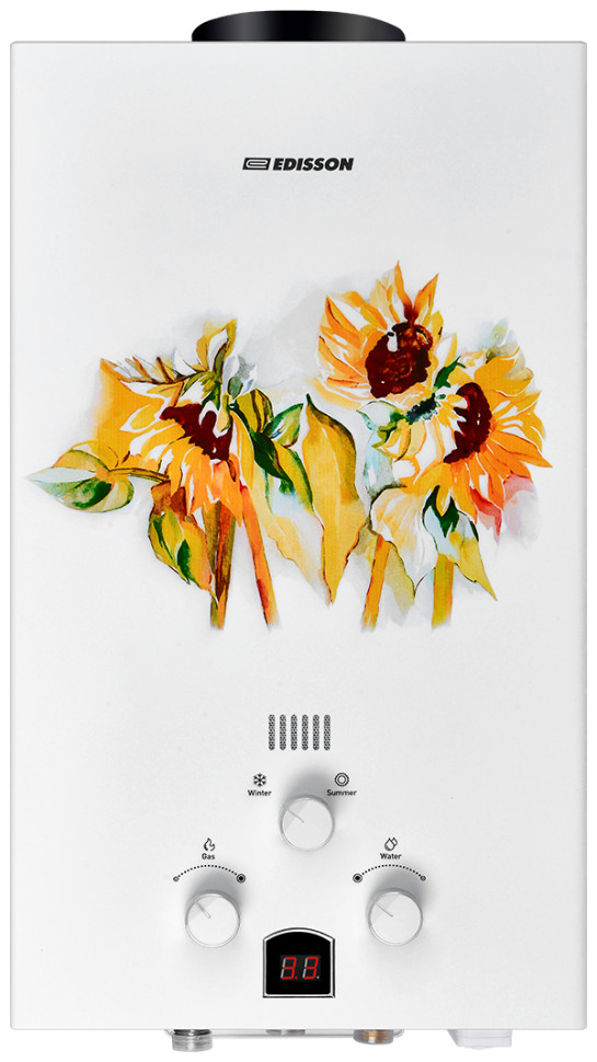 Водонагреватель Edisson E 20 GD (подсолнухи)