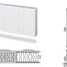Радиатор Лемакс Compact 22 300x600