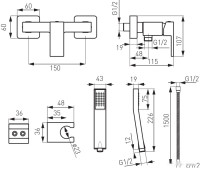 Смеситель Ferro Zicco BZI77