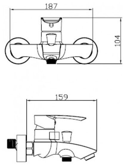Смеситель Kaiser Aurora 67022