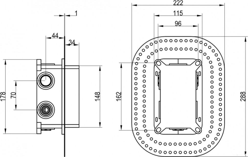 Смеситель Villeroy & Boch Universal TVD000651000
