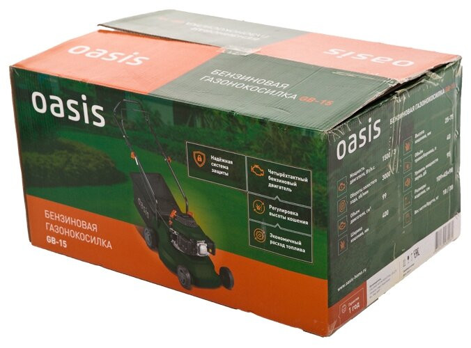 Бензиновая газонокосилка Oasis GB-15