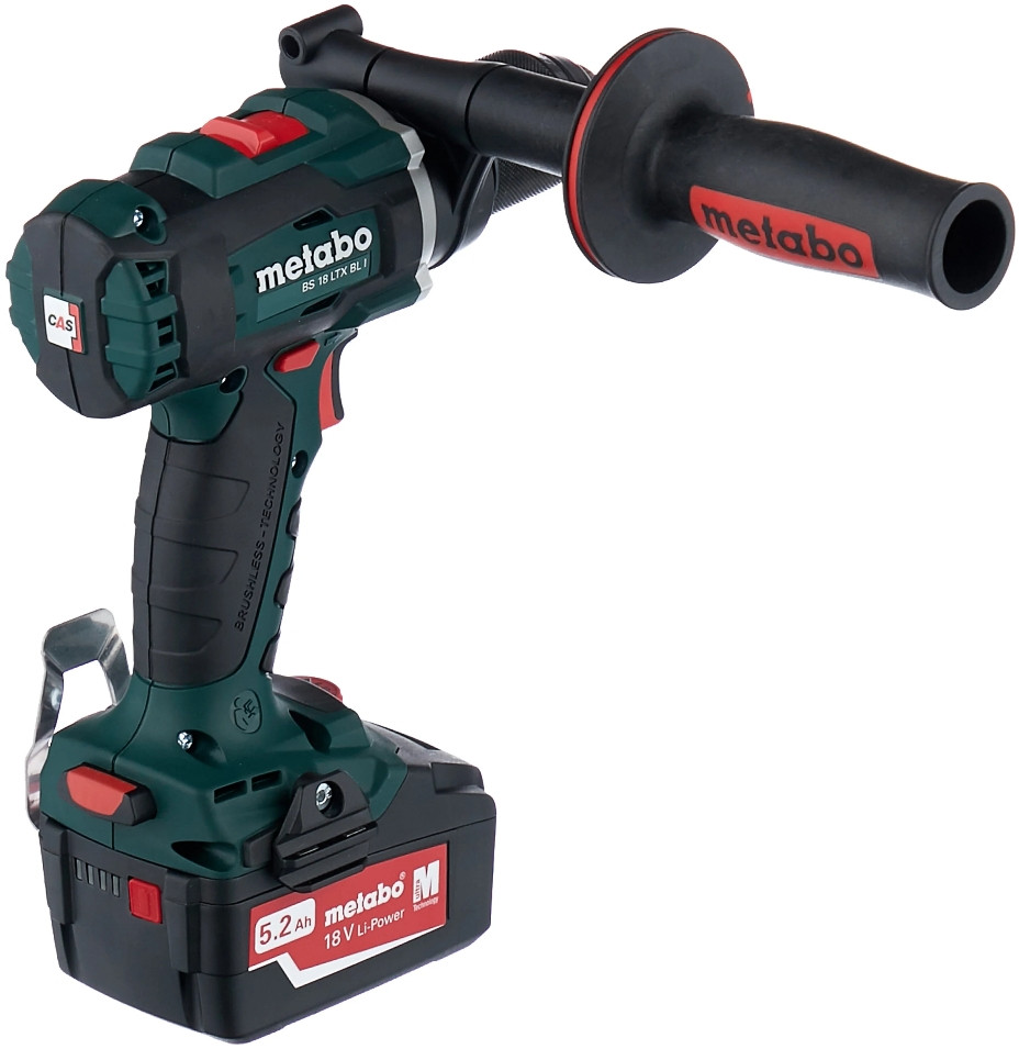 Дрель-шуруповерт Metabo BS 18 LTX BL I 602350660 (с 2-мя АКБ 5.5 Ah, кейс)