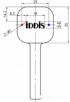 Смеситель IDDIS 004BLS0i08