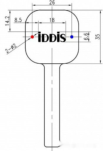Смеситель IDDIS 004BLS0i08