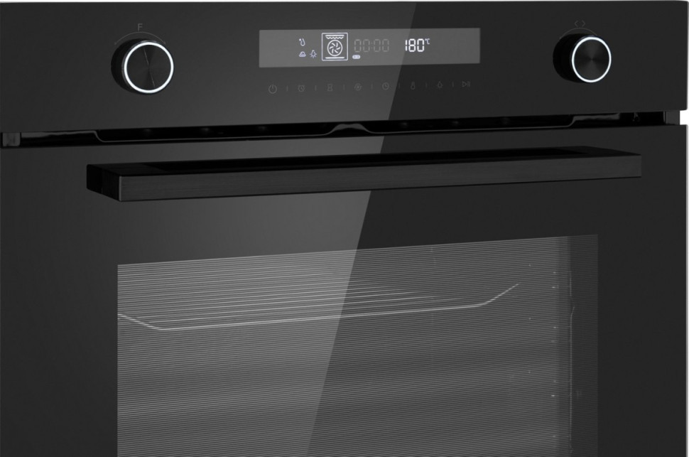 Духовой шкаф Weissgauff EOM 741 PDB Black Edition