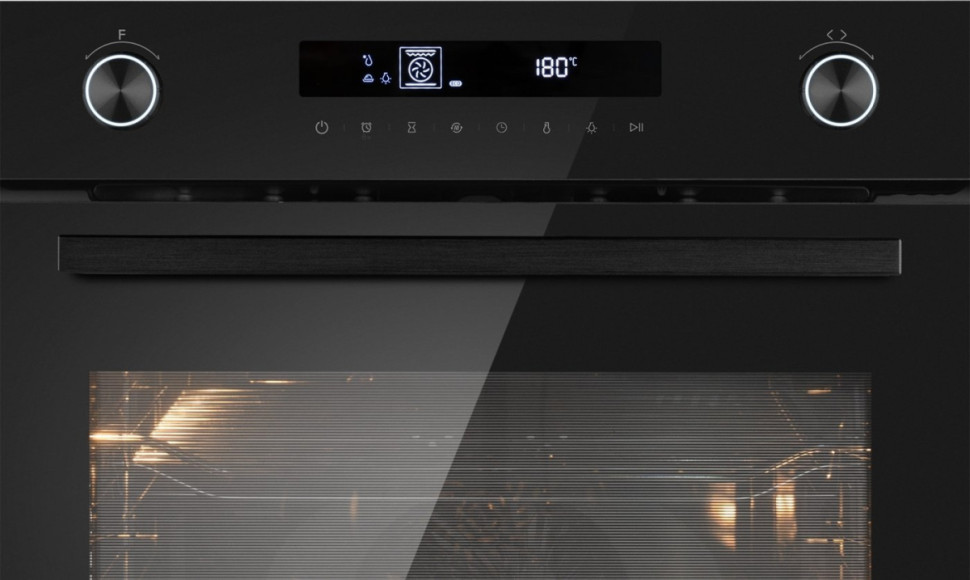 Духовой шкаф Weissgauff EOM 741 PDB Black Edition