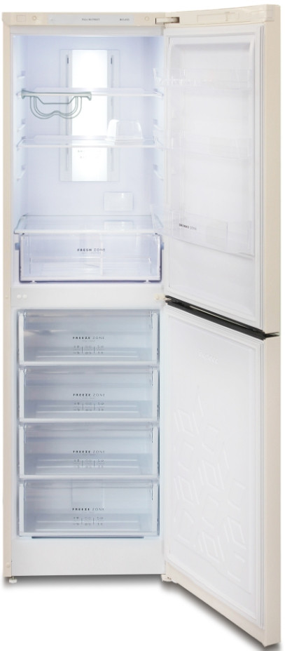 Холодильник с морозильником Бирюса G940NF