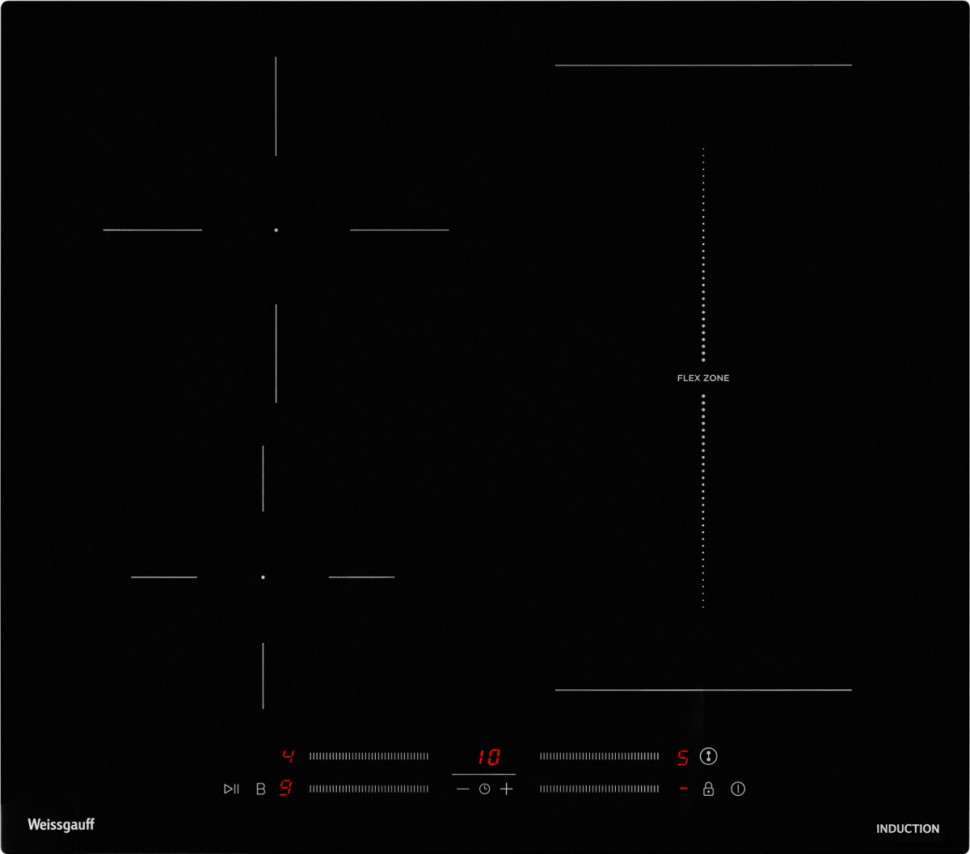 Варочная панель Weissgauff HI 643 BSCM Flex