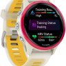 Умные часы Garmin Forerunner 570 42 мм (бежевый/розовый)