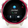 Умные часы Garmin Forerunner 570 42 мм (бежевый/розовый)