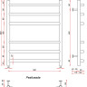 Полотенцесушитель Fincopper FCB 63х50 (белый)