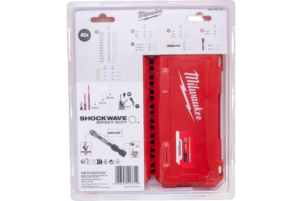 Бита Milwaukee 4932492004 (40 шт)