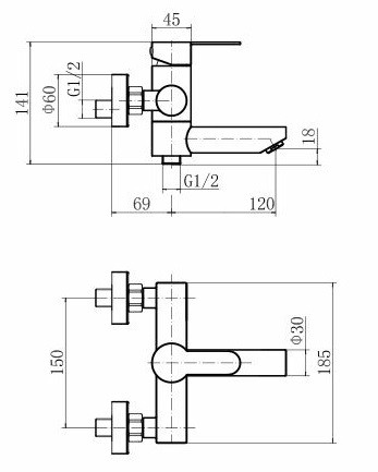 Смеситель Fashun A53001