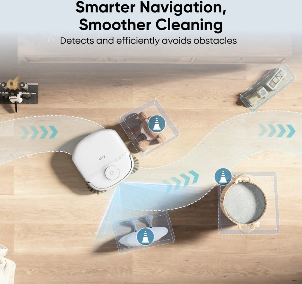 Робот-пылесос Eufy Robot Vacuum Omni C28 (белый)