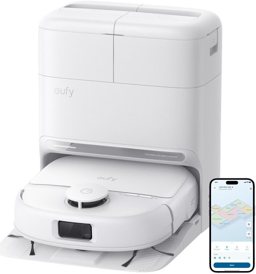 Робот-пылесос Eufy Robot Vacuum Omni C28 (белый)