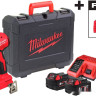 Винтоверт Milwaukee M18 BLIDRCMC-402C 4933499457 (с 2-мя АКБ, кейс)