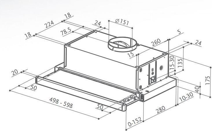 Вытяжка Faber FLEXA AM/X A60