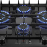 Варочная панель Weissgauff HGG 642 BGH Double Wok Timer