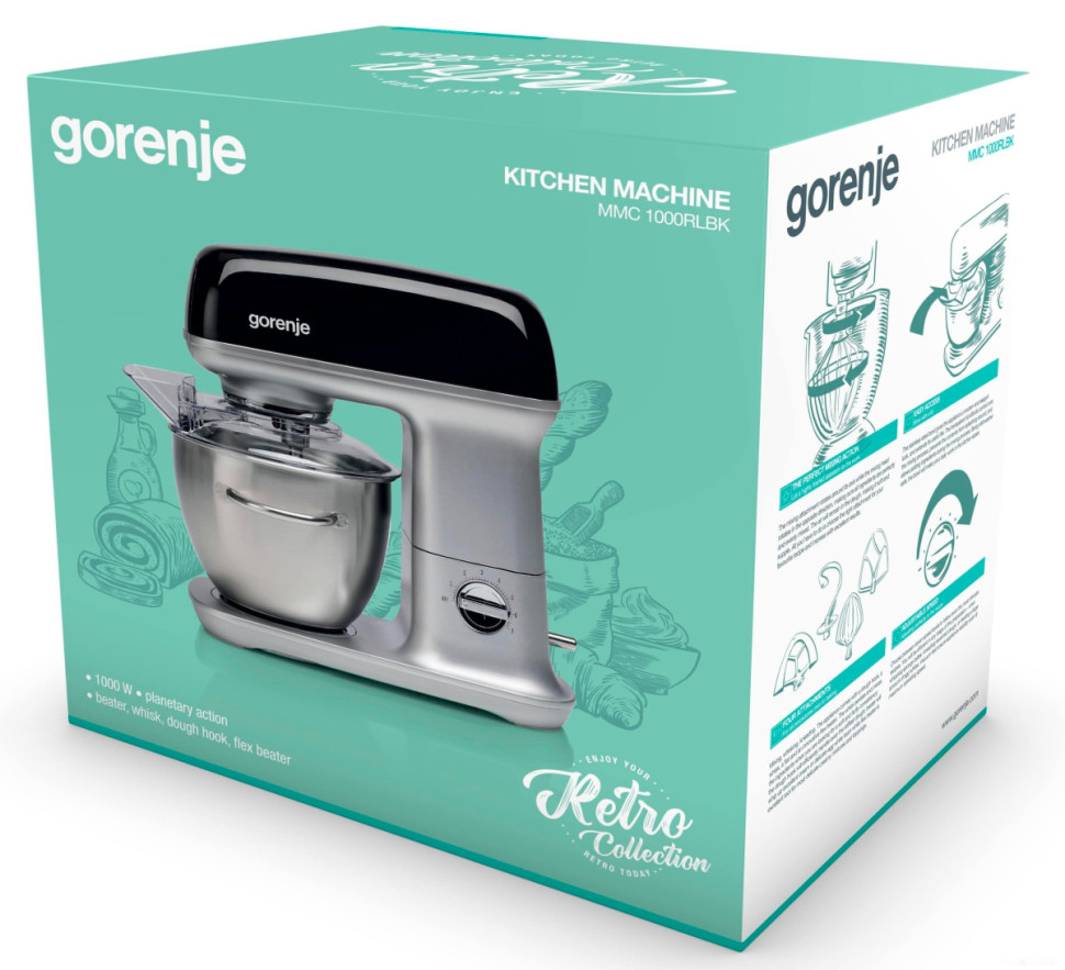 Кухонный комбайн Gorenje MMC1000RLBK