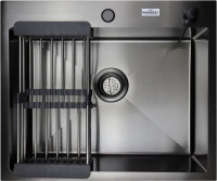 Кухонная мойка Marrbaxx B6050-R Decor (графит)