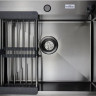 Кухонная мойка Marrbaxx B6050-R Decor (графит)